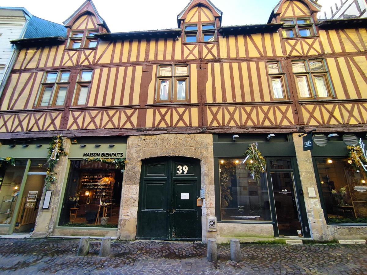 Ferienwohnung Studio Jeanne L Rouen Exterior foto